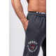 NEBBIA : ШТАНЫ Washed Sweat Joggers LEGEND 795 Black