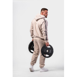 NEBBIA : ШТАНЫ Washed Sweat Joggers LEGEND 795 Light Grey