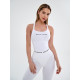 Bona Fide : Grace Top "Juicy White"