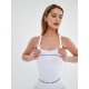 Bona Fide : Grace Top "Juicy White"