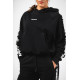 NEBBIA : ХУДІ Classic Hoodie OFF-DUTY Dark 489 "Black "