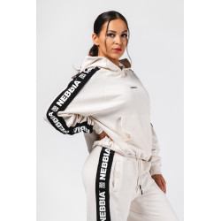 NEBBIA : ХУДІ Classic Hoodie OFF-DUTY Dark 489 "Cream"