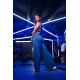 NEBBIA : ШТАНИ High-waist Flared Pants 312 "Blue"
