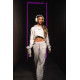 NEBBIA : ШТАНИ Straight Leg Sweatpants URBAN 490 " Cream"