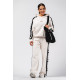 NEBBIA : ШТАНИ Straight Leg Sweatpants URBAN 490 " Cream"