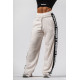 NEBBIA : ШТАНИ Straight Leg Sweatpants URBAN 490 " Cream"