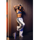 NEBBIA : ШТАНИ Straight Leg Sweatpants URBAN 490 " Cream"