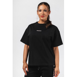 NEBBIA : ФУТБОЛКА Oversized Tee RESET 491 "Black"