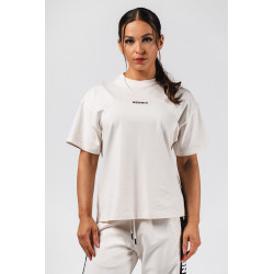 NEBBIA : ФУТБОЛКА Oversized Tee RESET 491 "Cream"