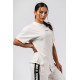 NEBBIA : ФУТБОЛКА Oversized Tee RESET 491 "Cream"