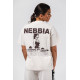 NEBBIA : ФУТБОЛКА Oversized Tee RESET 491 "Cream"
