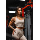 NEBBIA : ШТАНЫ High-waist Flared Pants 312 "Cream"