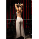 NEBBIA : ШТАНЫ High-waist Flared Pants 312 "Cream"