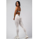 NEBBIA : ЛЕГІНСИ High-Waist Push-Up Leggings FLOW SEAMLESS 496 "Cream"