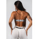 NEBBIA : ЛЕГІНСИ High-Waist Push-Up Leggings FLOW SEAMLESS 496 "Cream"