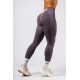 NEBBIA : ЛЕГІНСИ High-Waist Push-Up Leggings FLOW SEAMLESS 496 "Dark Grey"