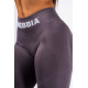 NEBBIA : ЛЕГГИНСЫ High-Waist Push-Up Leggings FLOW SEAMLESS 496 "Dark Grey"