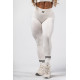 NEBBIA : ЛЕГГИНСЫ Push-Up Leggings with Shaping Lines FLOW SEAMLESS 497 "Cream"