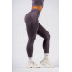 NEBBIA : ЛЕГІНСИ Push-Up Leggings with Shaping Lines FLOW SEAMLESS 497 "Dark Grey"