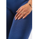 NEBBIA : ЛЕГІНСИ Push-Up Leggings with Shaping Lines FLOW SEAMLESS 497 "Blue"