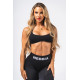 NEBBIA :ТОП Lift-Up Sports Bra FLOW SEAMLESS 495 "Black"