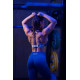 NEBBIA :ТОП Lift-Up Sports Bra FLOW SEAMLESS 495 "Blue"
