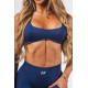 NEBBIA :ТОП Lift-Up Sports Bra FLOW SEAMLESS 495 "Blue"