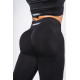 NEBBIA : ЛЕГГИНСЫ Push-Up Leggings with Shaping Lines FLOW SEAMLESS 497 "Black"
