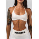 NEBBIA :ТОП Lift-Up Sports Bra FLOW SEAMLESS 495 "Cream"
