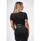 NEBBIA :ТОП Shaping Crop Top FLOW SEAMLESS 499 "Black"
