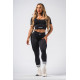 NEBBIA :ТОП Shaping Crop Top FLOW SEAMLESS 499 "Black"