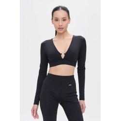 DF.ORIGINAL : Топ Лонгслив Eclipse Black