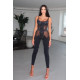 GoFit : Комбінезон Sexy Mesh Jumpsuit Black