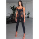 GoFit : Комбінезон Sexy Mesh Jumpsuit Black