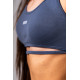 NEBBIA :ТОП Open-Back Sports Bra POWER 890 "Grey"