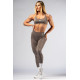 NEBBIA :ТОП Open-Back Sports Bra POWER 890 "Light Brown"