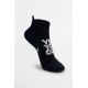 NEBBIA : Носки "HI-TECH" Ankle Socks YES YOU CAN 122 Black 