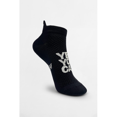 NEBBIA : Носки "HI-TECH" Ankle Socks YES YOU CAN 122 Black 