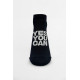 NEBBIA : Шкарпетки "HI-TECH" Ankle Socks YES YOU CAN 122 Black