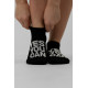 NEBBIA : Шкарпетки "HI-TECH" Ankle Socks YES YOU CAN 122 Black
