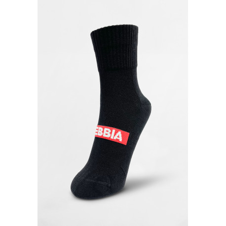 NEBBIA : Шкарпетки “EXTRA MILE” crew socks 103 Black