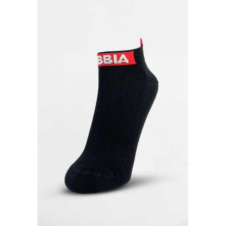 NEBBIA : Носки “SMASH IT” ankle length socks 102 Black 