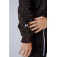 NEBBIA : КОФТА Relaxed Zip Hoodie POWER 895 "Dark Brown Camo