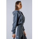 NEBBIA : КОФТА Relaxed Zip Hoodie POWER 895 "Grey