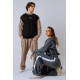 NEBBIA : КОФТА Relaxed Zip Hoodie POWER 895 "Grey