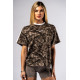 NEBBIA : ФУТБОЛКА Relaxed Tee POWER Black 894 "Light Brown Camo"