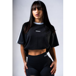 NEBBIA : ФУТБОЛКА Relaxed Tee POWER Black 894 "Black"