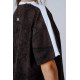 NEBBIA : ФУТБОЛКА Relaxed Tee POWER Black 894 "Dark Brown Camo"