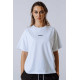 NEBBIA : ФУТБОЛКА Relaxed Tee POWER Black 894 "White"