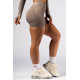 NEBBIA : ШОРТИ High-Waist Push-Up Shorts POWER 893 "Light Brown"